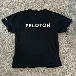 Peloton 100 Century Ride Black Short Sleeve Tee - Small